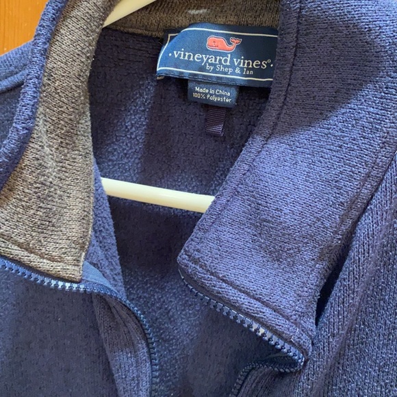 Vineyard Vines Navy Blue Vest - Picture 6 of 6